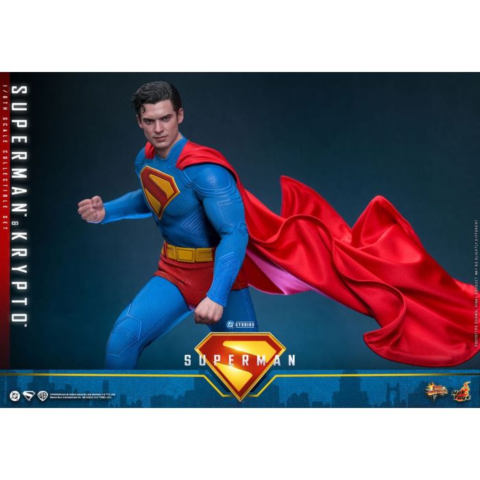 Superman (2025) Movie Masterpiece Action Figure 1/6 Superman & Krypto 33 cm