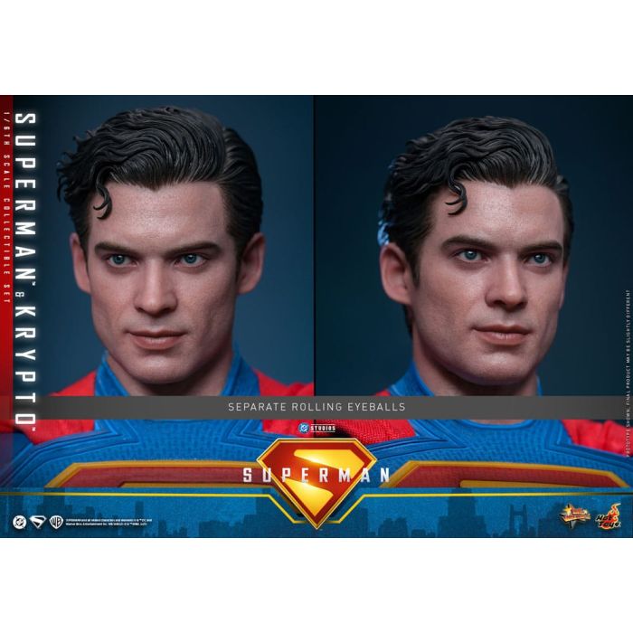 Superman (2025) Movie Masterpiece Action Figure 1/6 Superman & Krypto 33 cm