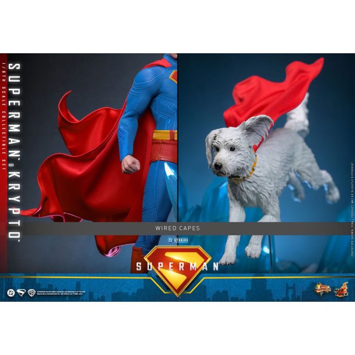 Superman (2025) Movie Masterpiece Action Figure 1/6 Superman & Krypto 33 cm