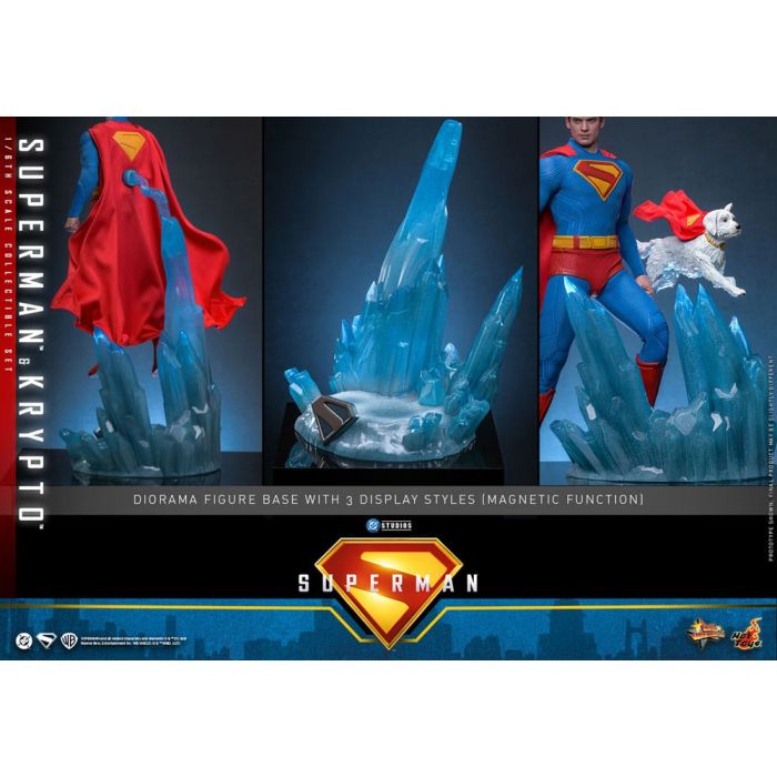 Superman (2025) Movie Masterpiece Action Figure 1/6 Superman & Krypto 33 cm