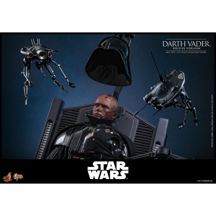 Star Wars: Episode III - Revenge of the Sith Movie Masterpiece Action Figure 1/6 Darth Vader (Deluxe Version) 35 cm