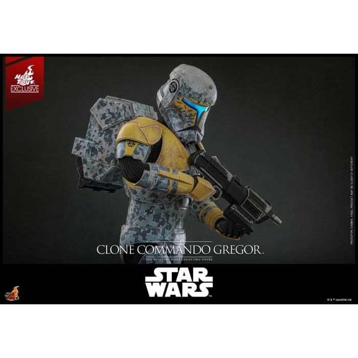 Star Wars: The Clone Wars Action Figure 1/6 Clone Commando Gregor Hot Toys Exclusive 30 cm