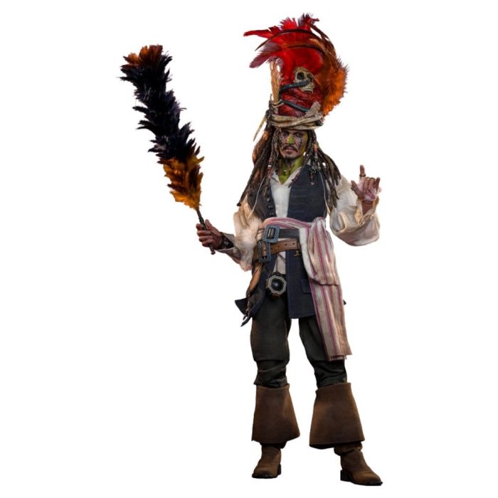 Pirates of the Caribbean: Dead Man's Chest Action DX Figure 1/6 Pelegostos Chief Jack Sparrow 30 cm