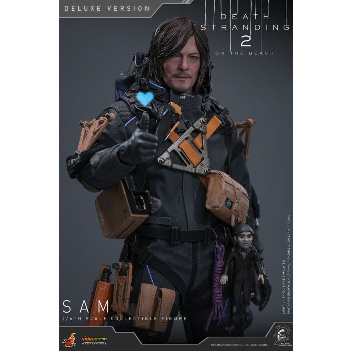 Death Stranding 2: On the Beach Videogame Masterpiece Action Figure 1/6 Sam (Deluxe Version) 31 cm