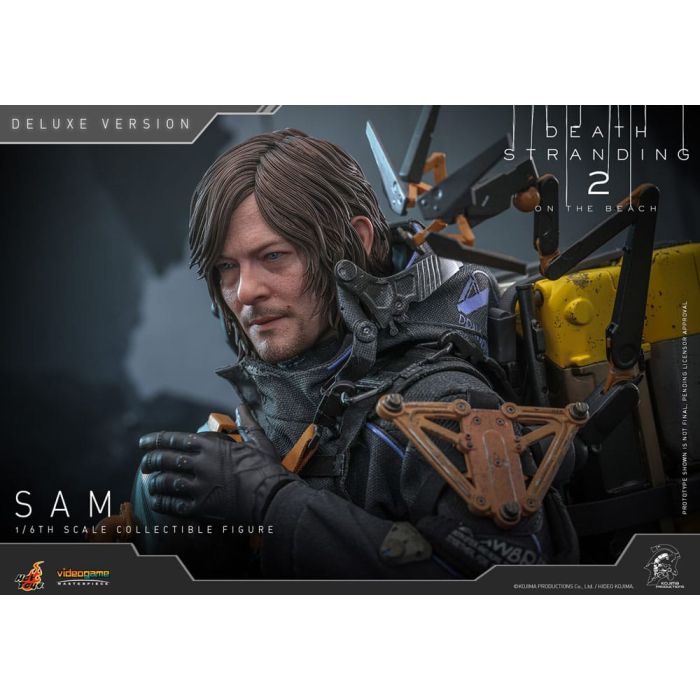 Death Stranding 2: On the Beach Videogame Masterpiece Action Figure 1/6 Sam (Deluxe Version) 31 cm