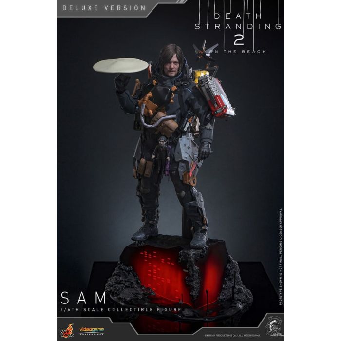 Death Stranding 2: On the Beach Videogame Masterpiece Action Figure 1/6 Sam (Deluxe Version) 31 cm