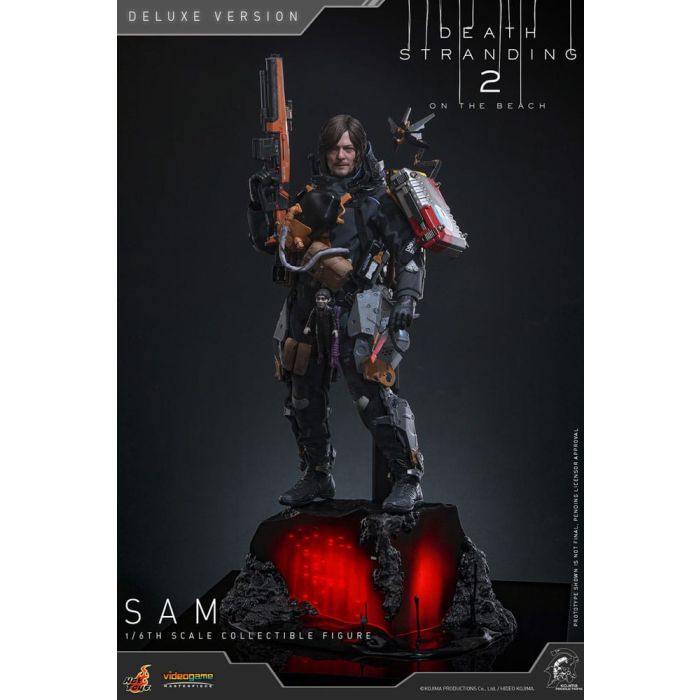 Death Stranding 2: On the Beach Videogame Masterpiece Action Figure 1/6 Sam (Deluxe Version) 31 cm