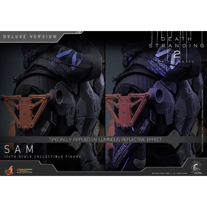 Death Stranding 2: On the Beach Videogame Masterpiece Action Figure 1/6 Sam (Deluxe Version) 31 cm