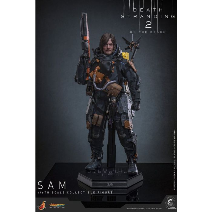 Death Stranding 2: On the Beach Videogame Masterpiece Action Figure 1/6 Sam 31 cm