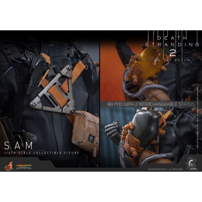 Death Stranding 2: On the Beach Videogame Masterpiece Action Figure 1/6 Sam 31 cm