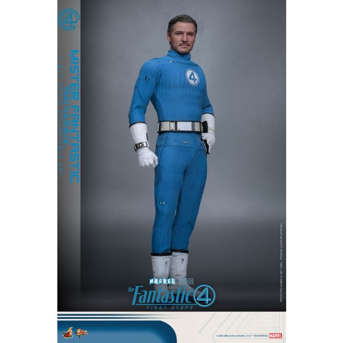 The Fantastic Four: First Steps Movie Masterpiece Action Figure 2-Pack 1/6 Mister Fantastic & H.E.R.B.I.E. 30 cm