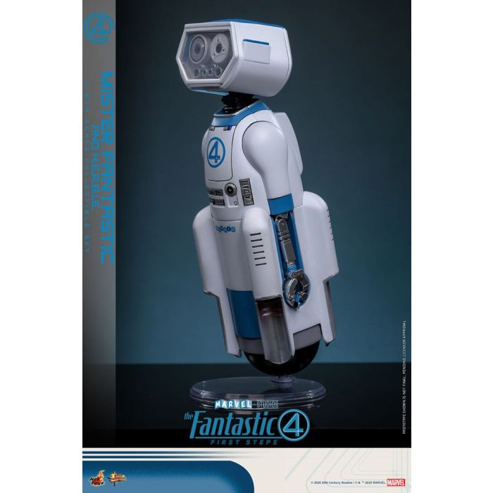 The Fantastic Four: First Steps Movie Masterpiece Action Figure 2-Pack 1/6 Mister Fantastic & H.E.R.B.I.E. 30 cm