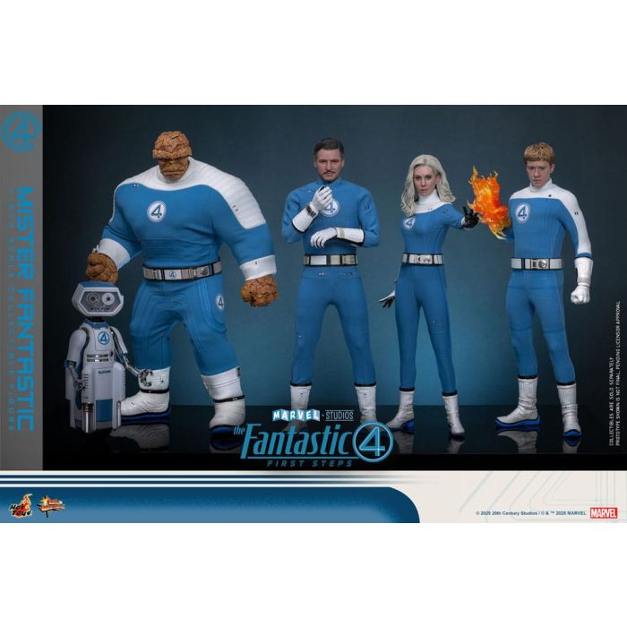 The Fantastic Four: First Steps Movie Masterpiece Action Figure 1/6 Mister Fantastic 30 cm