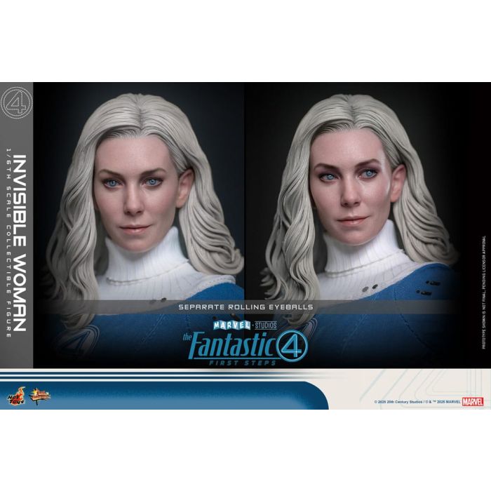 The Fantastic Four: First Steps Movie Masterpiece Action Figure 1/6 Invisible Woman 28 cm