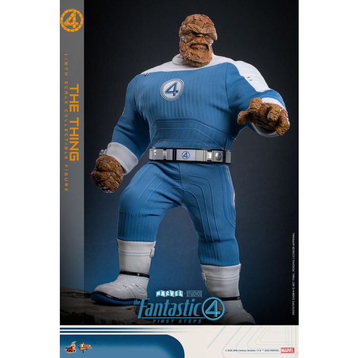 The Fantastic Four: First Steps Movie Masterpiece Action Figure 1/6 The Thing 31 cm