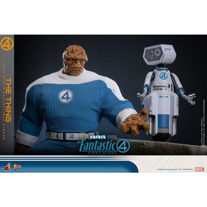 The Fantastic Four: First Steps Movie Masterpiece Action Figure 1/6 The Thing 31 cm