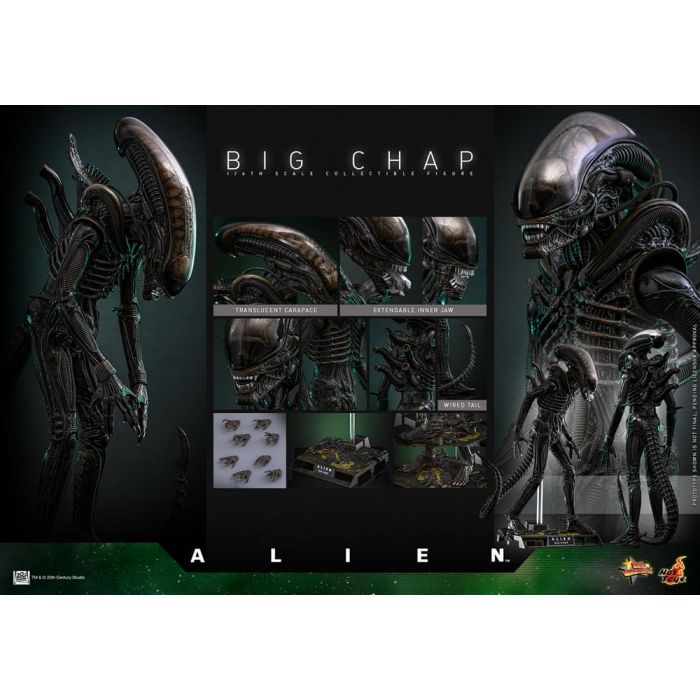 Alien Movie Masterpiece Action Figure 1/6 Big Chap 36 cm