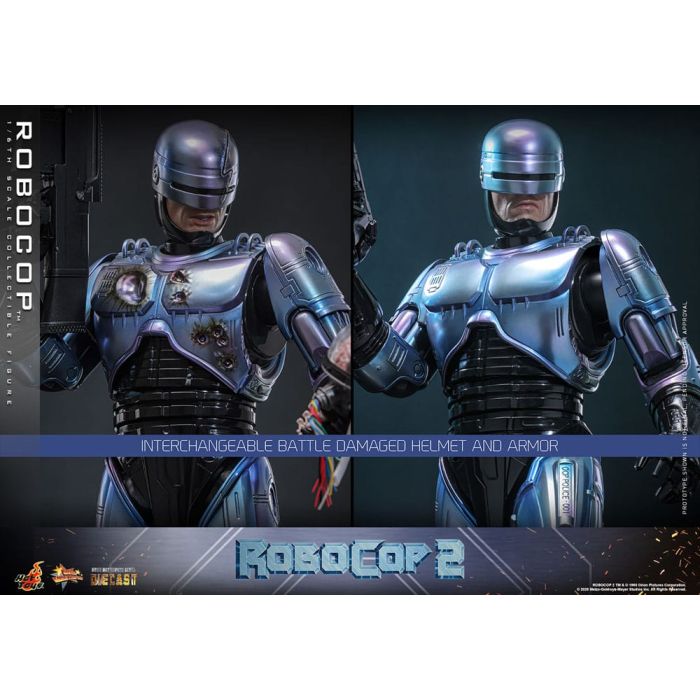 RoboCop 2 Movie Masterpiece Diecast Action Figure 1/6 RoboCop 30 cm