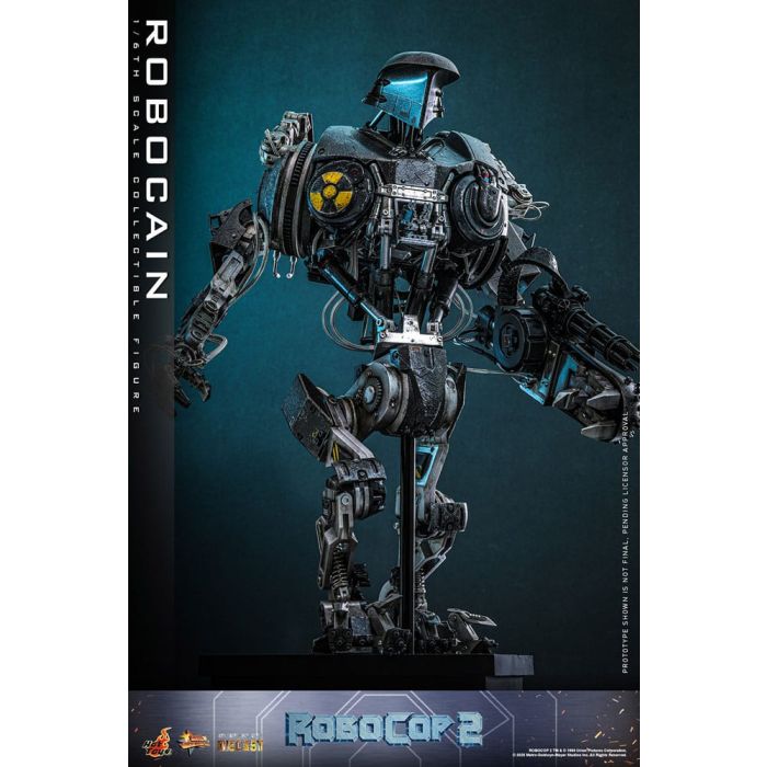 RoboCop 2 Movie Masterpiece Diecast Action Figure 1/6 RoboCain 40 cm