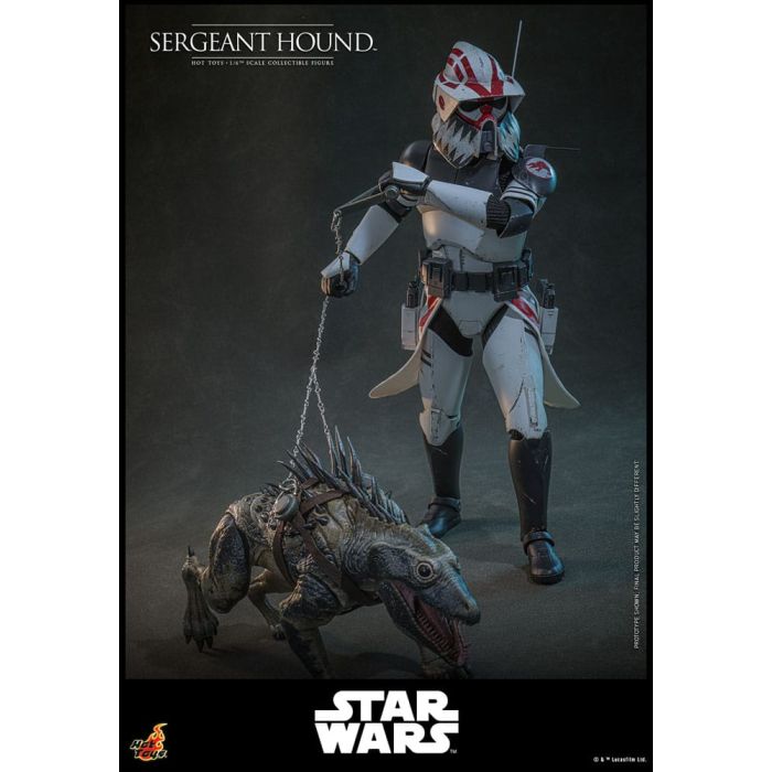 Star Wars: The Clone Wars Action Figure 1/6 Sergeant Hound 30 cm
