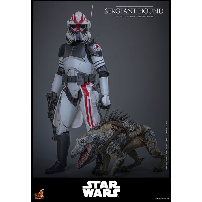Star Wars: The Clone Wars Action Figure 1/6 Sergeant Hound 30 cm