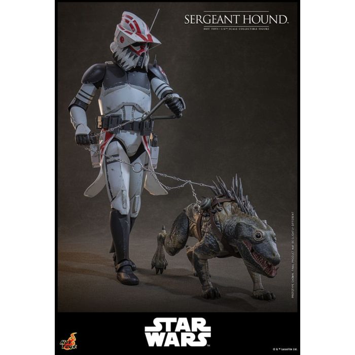 Star Wars: The Clone Wars Action Figure 1/6 Sergeant Hound 30 cm