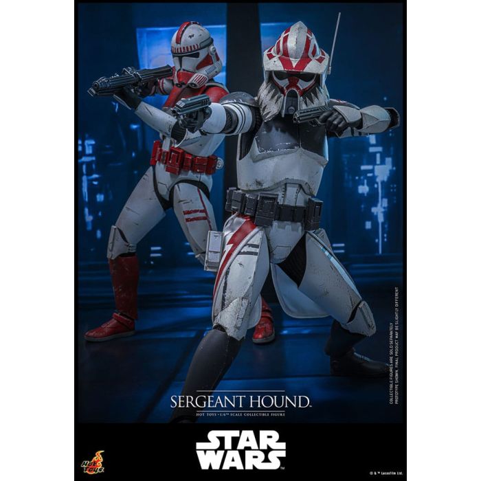 Star Wars: The Clone Wars Action Figure 1/6 Sergeant Hound 30 cm