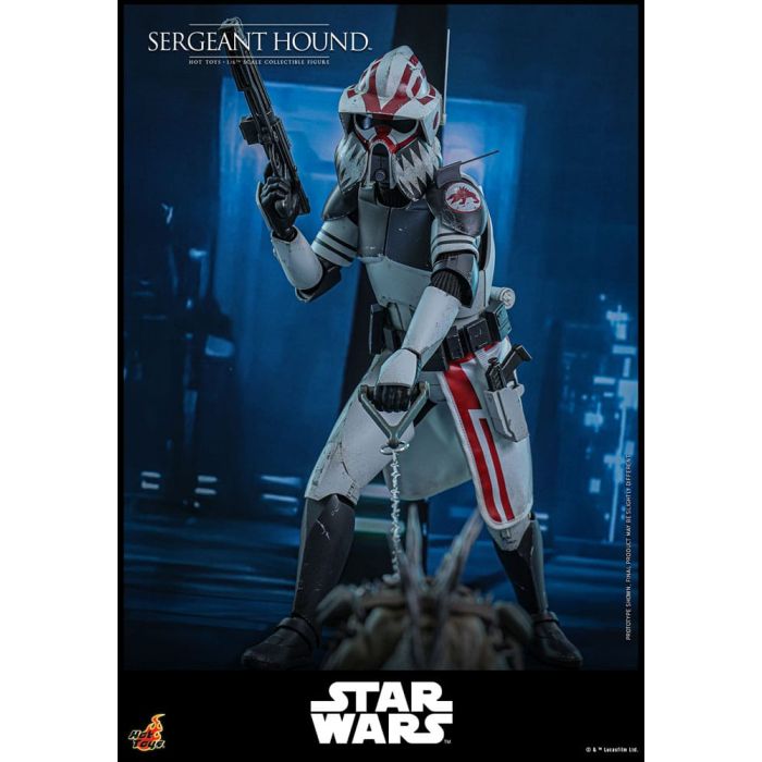Star Wars: The Clone Wars Action Figure 1/6 Sergeant Hound 30 cm