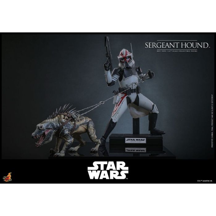 Star Wars: The Clone Wars Action Figure 1/6 Sergeant Hound 30 cm