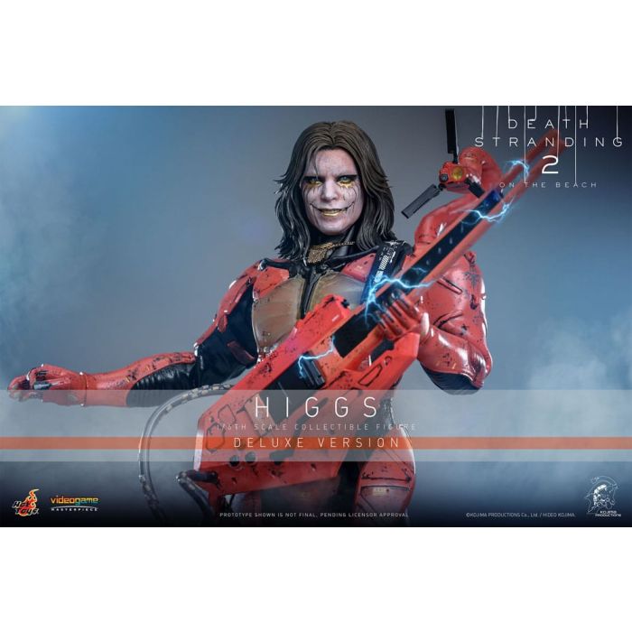 Death Stranding 2: On the Beach Videogame Masterpiece Action Figure 1/6 Higgs (Deluxe Version) 33 cm