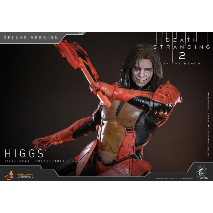 Death Stranding 2: On the Beach Videogame Masterpiece Action Figure 1/6 Higgs (Deluxe Version) 33 cm