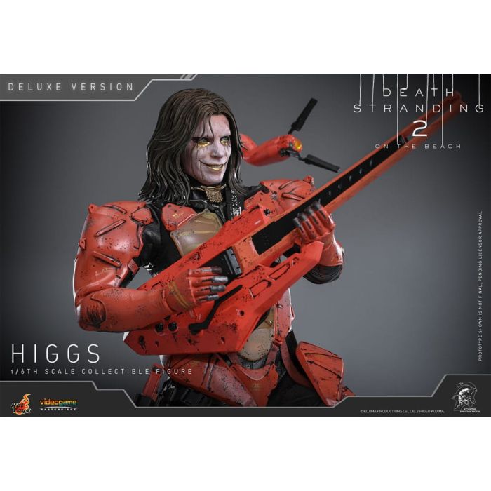 Death Stranding 2: On the Beach Videogame Masterpiece Action Figure 1/6 Higgs (Deluxe Version) 33 cm