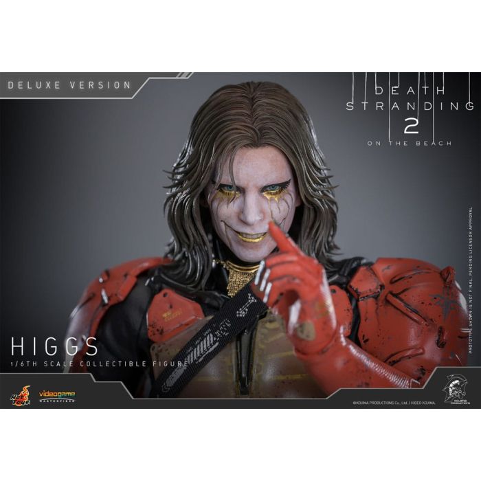 Death Stranding 2: On the Beach Videogame Masterpiece Action Figure 1/6 Higgs (Deluxe Version) 33 cm