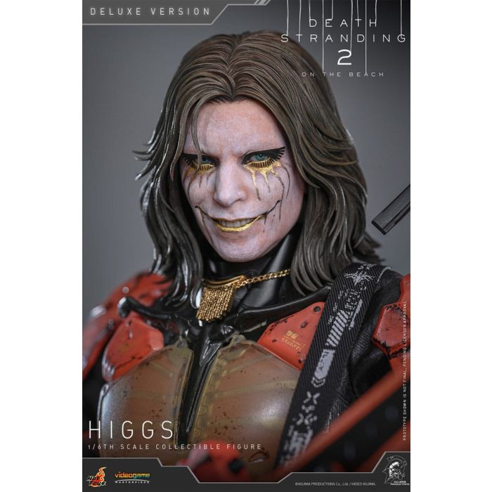 Death Stranding 2: On the Beach Videogame Masterpiece Action Figure 1/6 Higgs (Deluxe Version) 33 cm