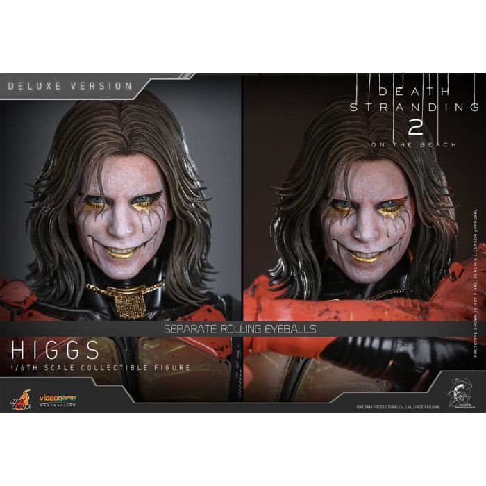 Death Stranding 2: On the Beach Videogame Masterpiece Action Figure 1/6 Higgs (Deluxe Version) 33 cm