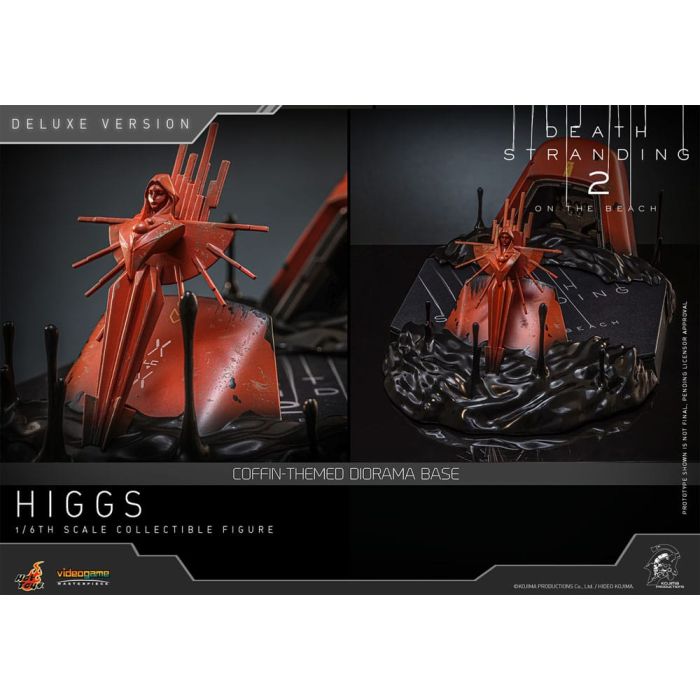 Death Stranding 2: On the Beach Videogame Masterpiece Action Figure 1/6 Higgs (Deluxe Version) 33 cm