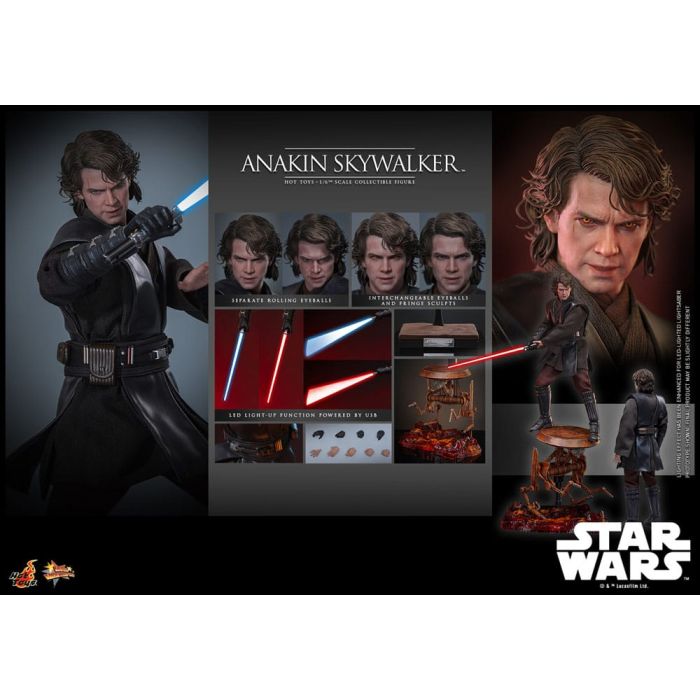 Star Wars: Episode III - Revenge of the Sith Movie Masterpiece Action Figure 1/6 Anakin Skywalker 31 cm