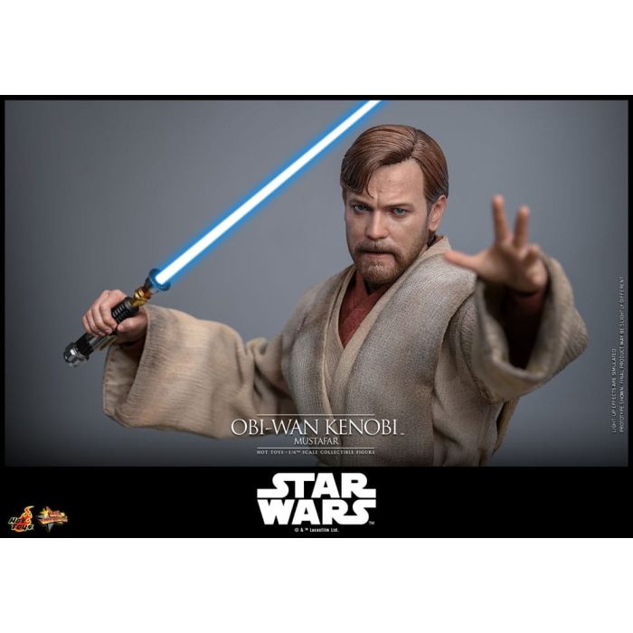 Star Wars: Episode III - Revenge of the Sith Movie Masterpiece Action Figure 1/6 Obi-Wan Kenobi (Mustafar) 31 cm