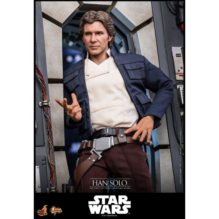 Star Wars Episode V Movie Masterpiece Action Figure 1/6 Han Solo 31 cm