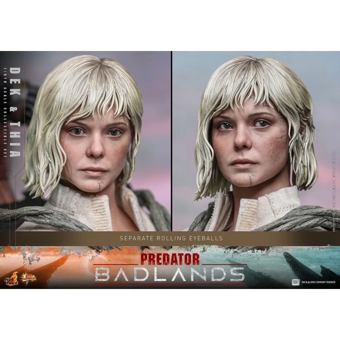 Predator: Badlands Movie Masterpiece Action Figure 1/6 Dek & Thia 30 cm