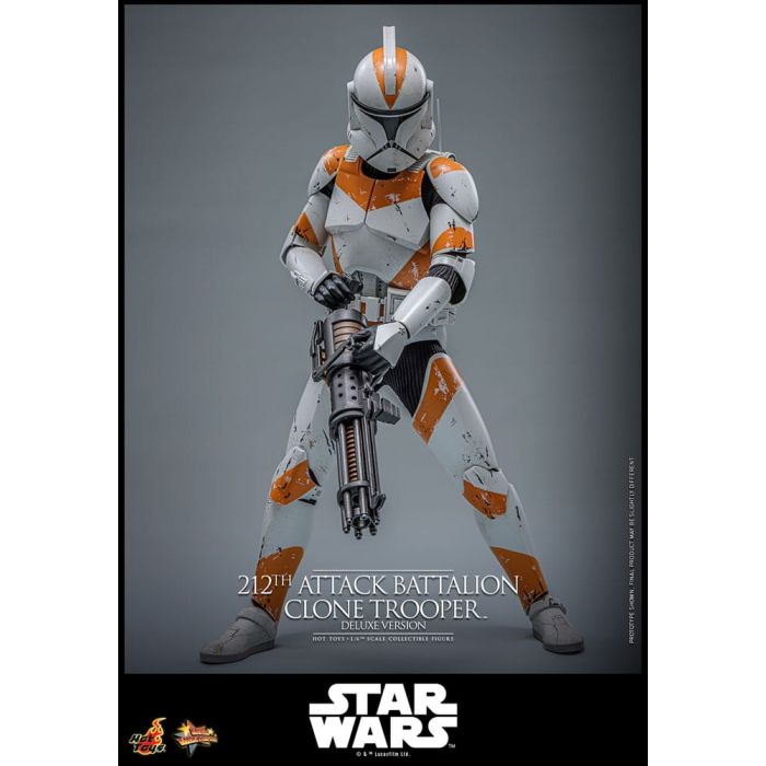 Star Wars: The Clone Wars Action Figure 1/6 212th Attack Battalion Clone Trooper Deluxe Version 30 cm
