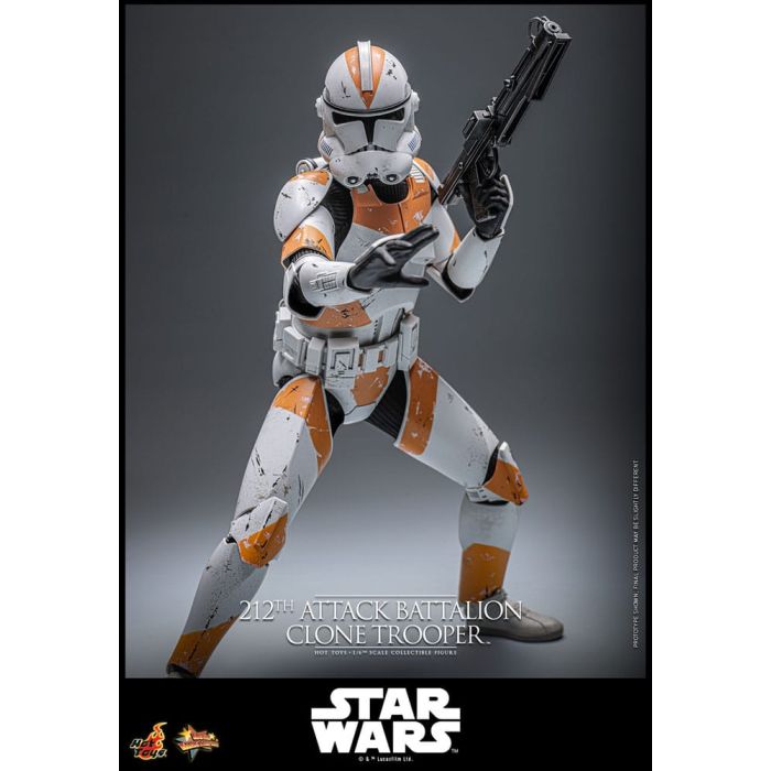 Star Wars: The Clone Wars Action Figure 1/6 212th Attack Battalion Clone Trooper Deluxe Version 30 cm