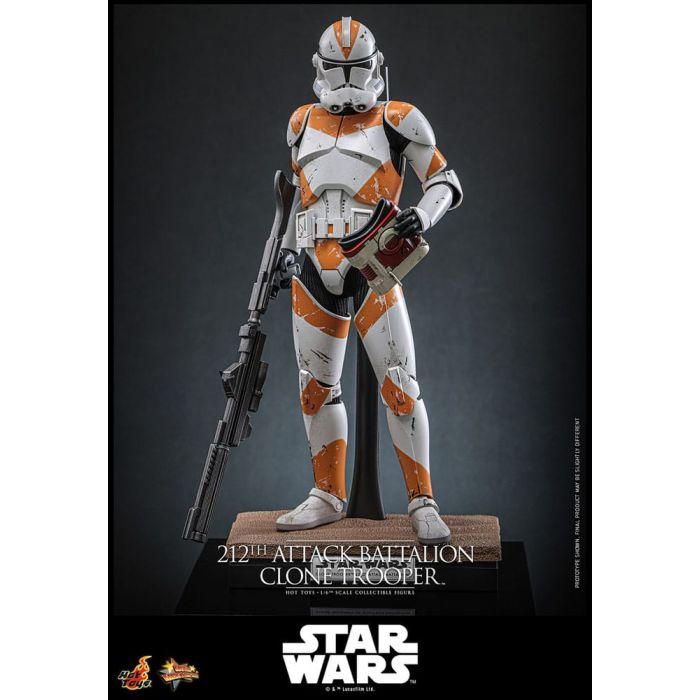 Star Wars: The Clone Wars Action Figure 1/6 212th Attack Battalion Clone Trooper 30 cm