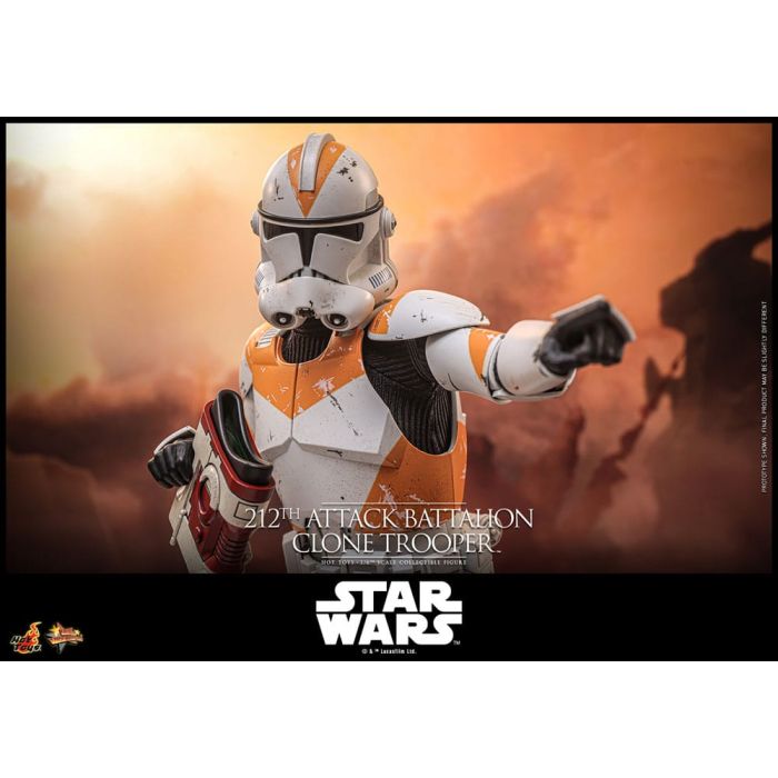 Star Wars: The Clone Wars Action Figure 1/6 212th Attack Battalion Clone Trooper 30 cm
