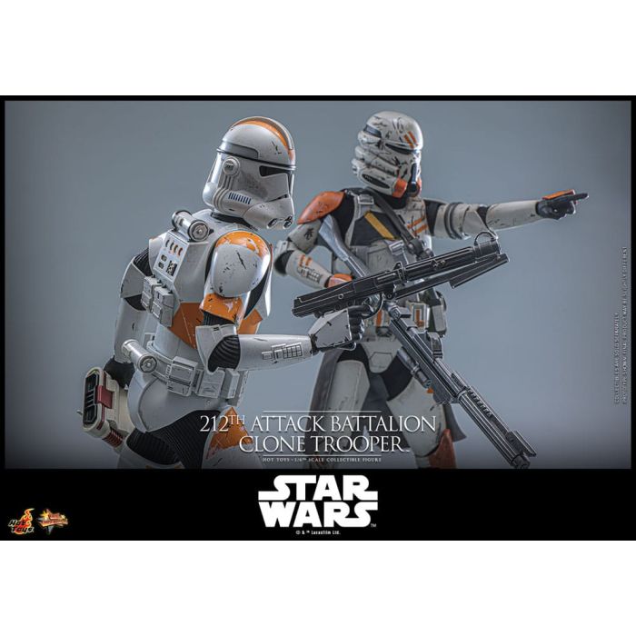 Star Wars: The Clone Wars Action Figure 1/6 212th Attack Battalion Clone Trooper 30 cm