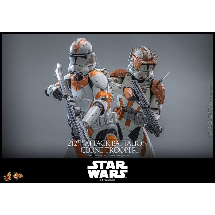 Star Wars: The Clone Wars Action Figure 1/6 212th Attack Battalion Clone Trooper 30 cm