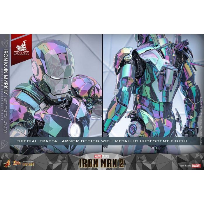 Iron Man 2 Action Figure 1/6 Iron Man Mark IV (Haze Fractal Armor) 33 cm