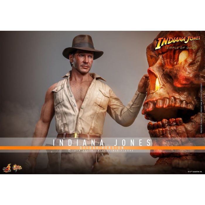 Indiana Jones Movie Masterpiece Action Figure 1/6 Indiana Jones (Deluxe Version) 30 cm