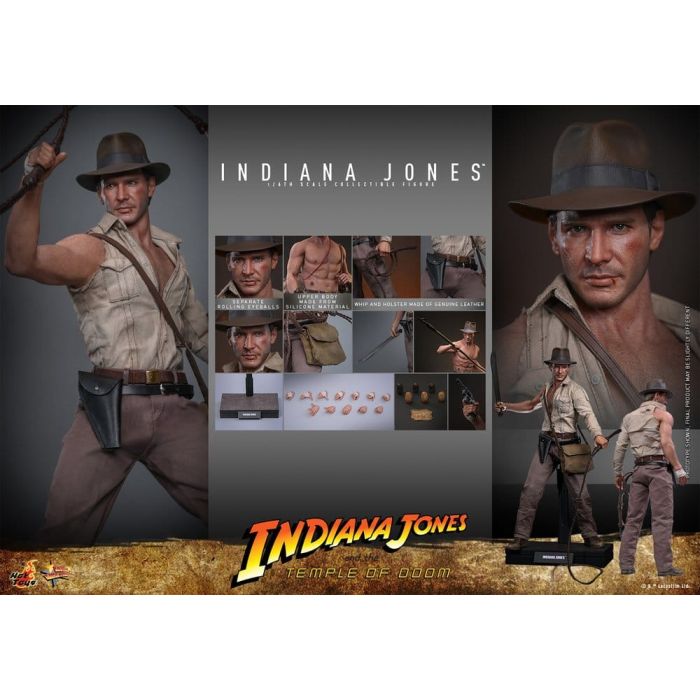 Indiana Jones Movie Masterpiece Action Figure 1/6 Indiana Jones 30 cm