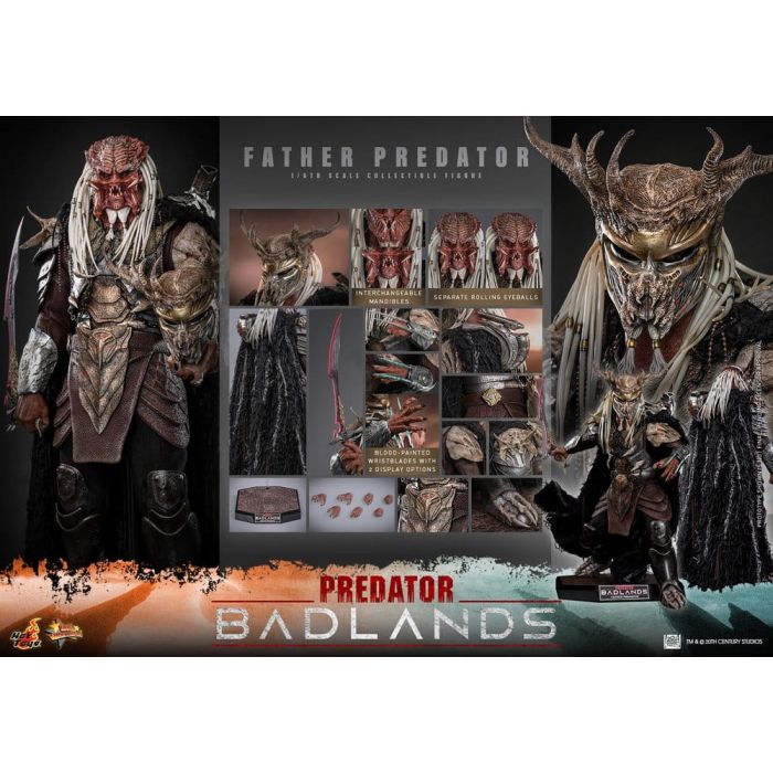 Predator: Badlands Movie Masterpiece Action Figure 1/6 Njohrr 36 cm